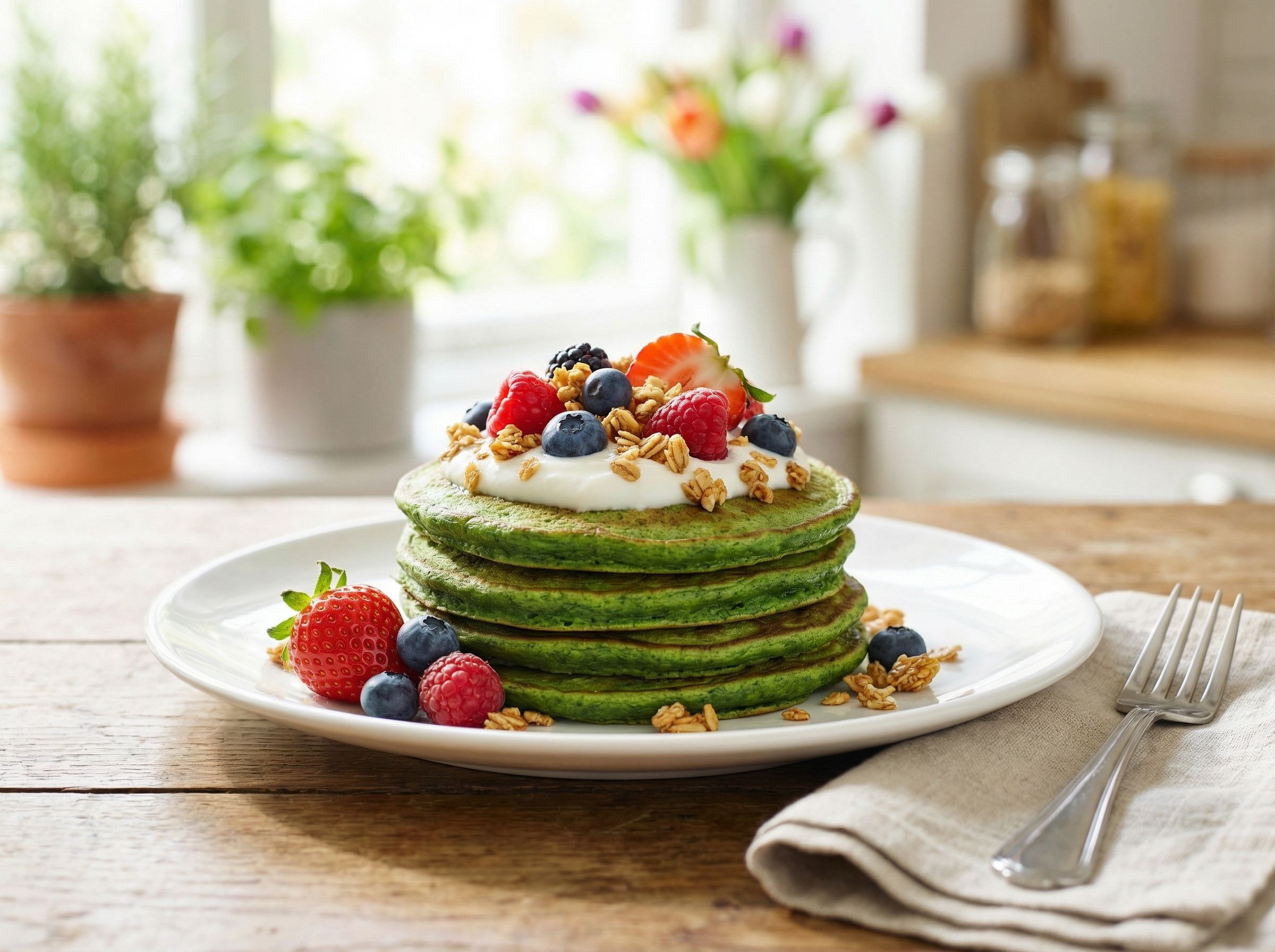 Špenátové lievance - tradičné jedlo na Zelený štvrtok